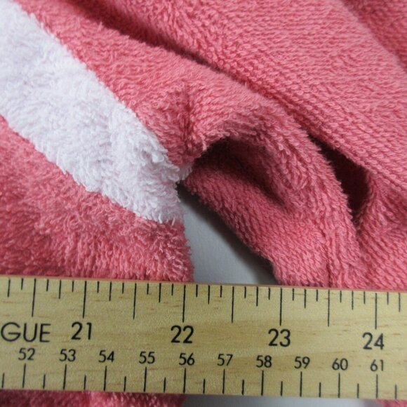 Pomander Place Women's Terry Cloth Top Sweatshirt S Pink Casual Preppy Chic 370 - Picture 6 of 8